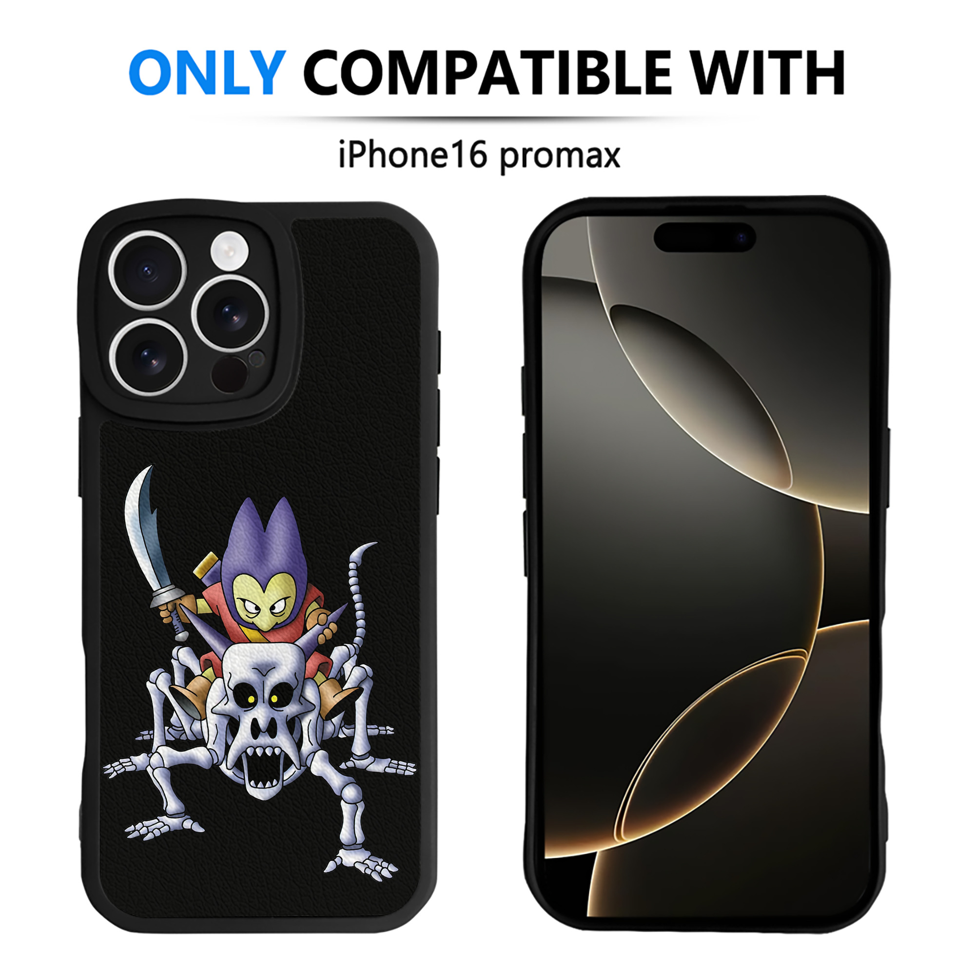 （画像用） ドラゴンクエスト Doragon Kuesuto Dragon Quest 【iPhone 16シリーズ対応】シリコンスマホケース（レザー調） 材質：シリコン
